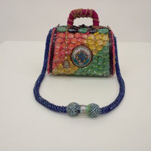 Glass-Beaded Clutch
