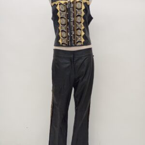 Leather Vest & Pants