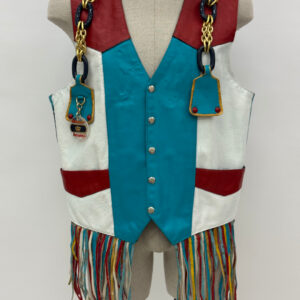Unisex Biker Leather Vest